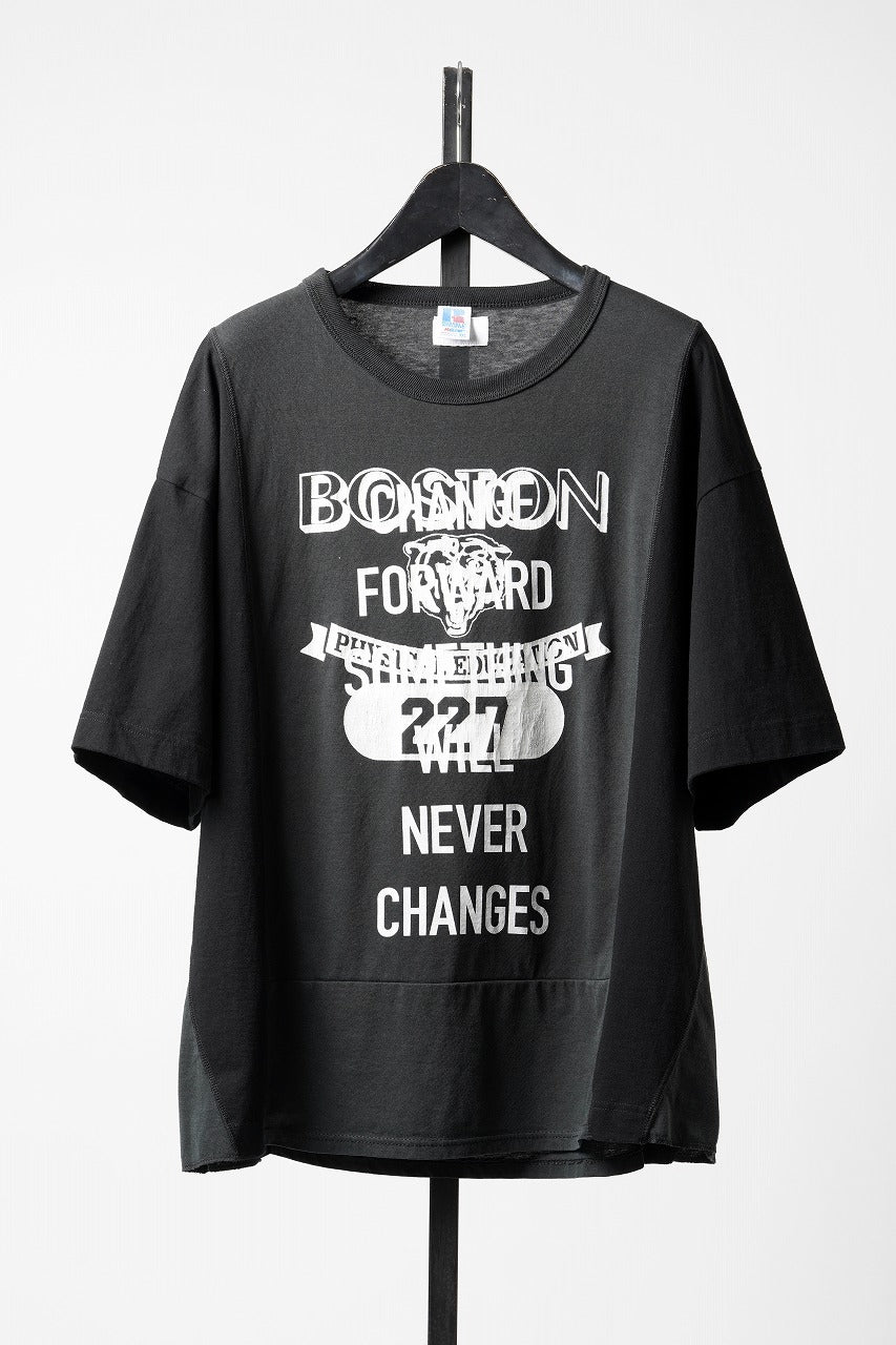 CHANGES exclusive VINTAGE REMAKE SHORT SLEEVE TEE (BLACK #P)の商品