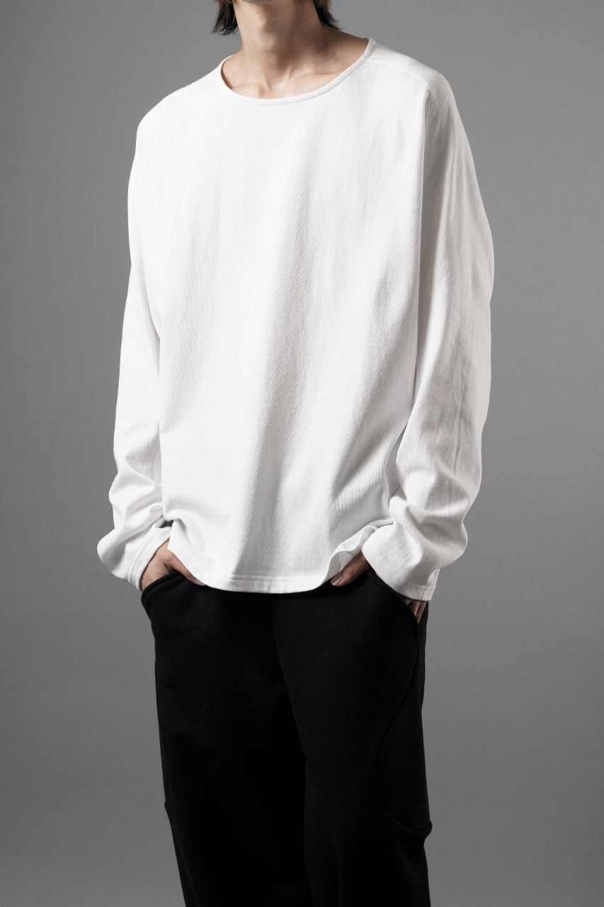 Load image into Gallery viewer, OPPOSE DUALITY ERGONOMIC LS T-SHIRTS / DRY COTTON JERSEY (WHITE)
