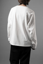 Load image into Gallery viewer, OPPOSE DUALITY ERGONOMIC LS T-SHIRTS / DRY COTTON JERSEY (WHITE)