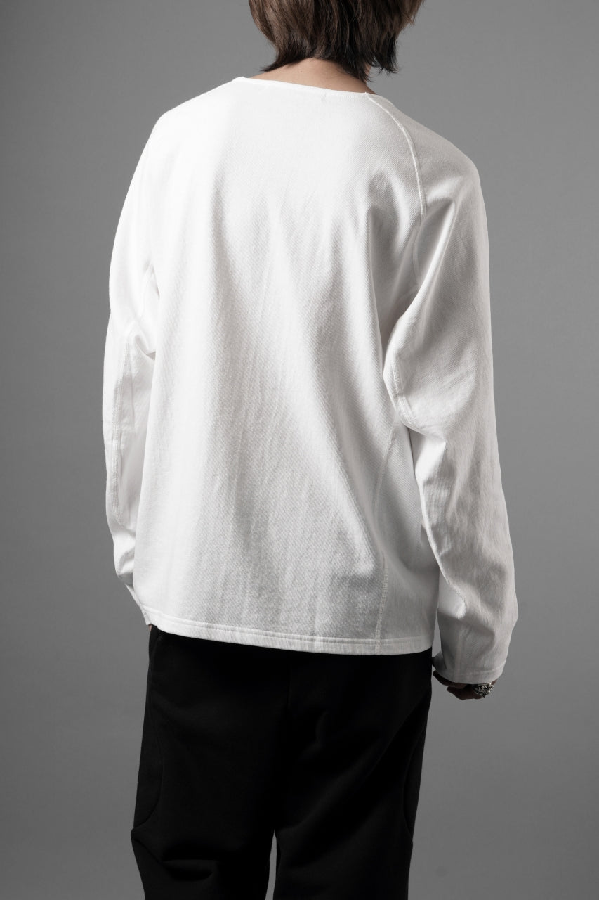 Load image into Gallery viewer, OPPOSE DUALITY ERGONOMIC LS T-SHIRTS / DRY COTTON JERSEY (WHITE)