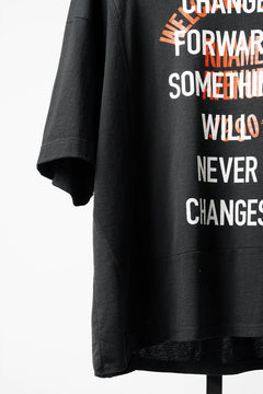 Load image into Gallery viewer, CHANGES exclusive VINTAGE REMAKE SHORT SLEEVE TEE (BLACK #B)