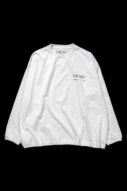 F/CE. RE LOGO LONG SLEEVE T (WHITE)