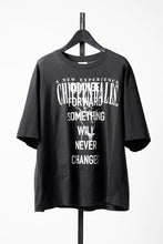Load image into Gallery viewer, CHANGES exclusive VINTAGE REMAKE SHORT SLEEVE TEE (BLACK #D)