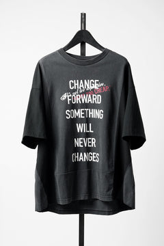 Load image into Gallery viewer, CHANGES exclusive VINTAGE REMAKE SHORT SLEEVE TEE (BLACK #A)