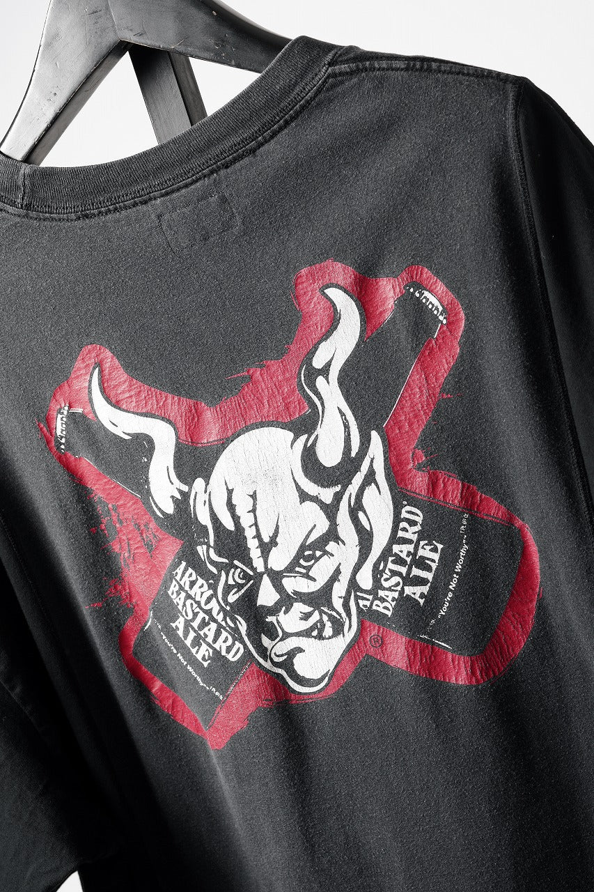 Load image into Gallery viewer, CHANGES exclusive VINTAGE REMAKE SHORT SLEEVE TEE (BLACK #A)