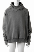 画像をギャラリービューアに読み込む, thom/krom RAGLAN SLEEVE HOODIE / SMOOTH SWEAT JERSEY (USED GREY)