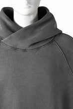 画像をギャラリービューアに読み込む, thom/krom RAGLAN SLEEVE HOODIE / SMOOTH SWEAT JERSEY (USED GREY)
