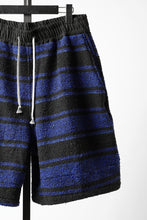 Load image into Gallery viewer, CHANGES x LOOM exclusive REMAKE SHORTS / VINTAGE MEXICAN SURF RUG (MULTI #A)
