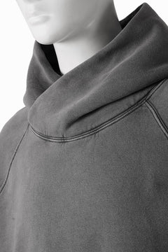 画像をギャラリービューアに読み込む, thom/krom RAGLAN SLEEVE HOODIE / SMOOTH SWEAT JERSEY (USED GREY)