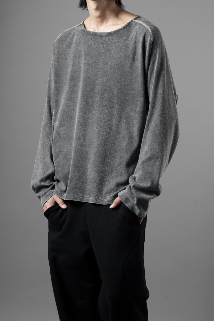 Load image into Gallery viewer, OPPOSE DUALITY ERGONOMIC LS T-SHIRTS / DYED cordura MIXED COTTON (GRAY)