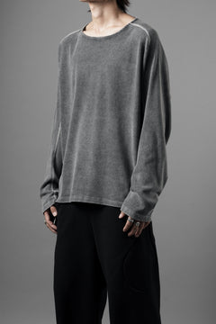 Load image into Gallery viewer, OPPOSE DUALITY ERGONOMIC LS T-SHIRTS / DYED cordura MIXED COTTON (GRAY)