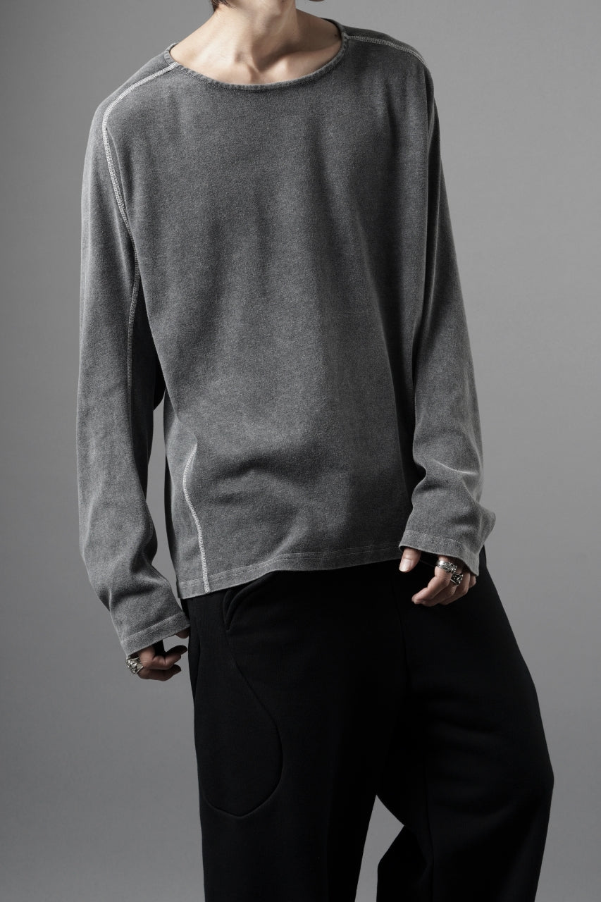 Load image into Gallery viewer, OPPOSE DUALITY ERGONOMIC LS T-SHIRTS / DYED cordura MIXED COTTON (GRAY)