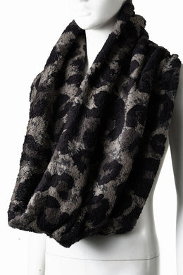 beauty : beast MILLENNIUM BIG SNOOD (DARK LEOPARD)