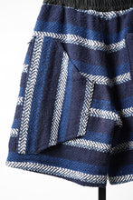 Load image into Gallery viewer, CHANGES x LOOM exclusive REMAKE SHORTS / VINTAGE MEXICAN SURF RUG (MULTI #B)