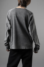 Load image into Gallery viewer, OPPOSE DUALITY ERGONOMIC LS T-SHIRTS / DYED cordura MIXED COTTON (GRAY)