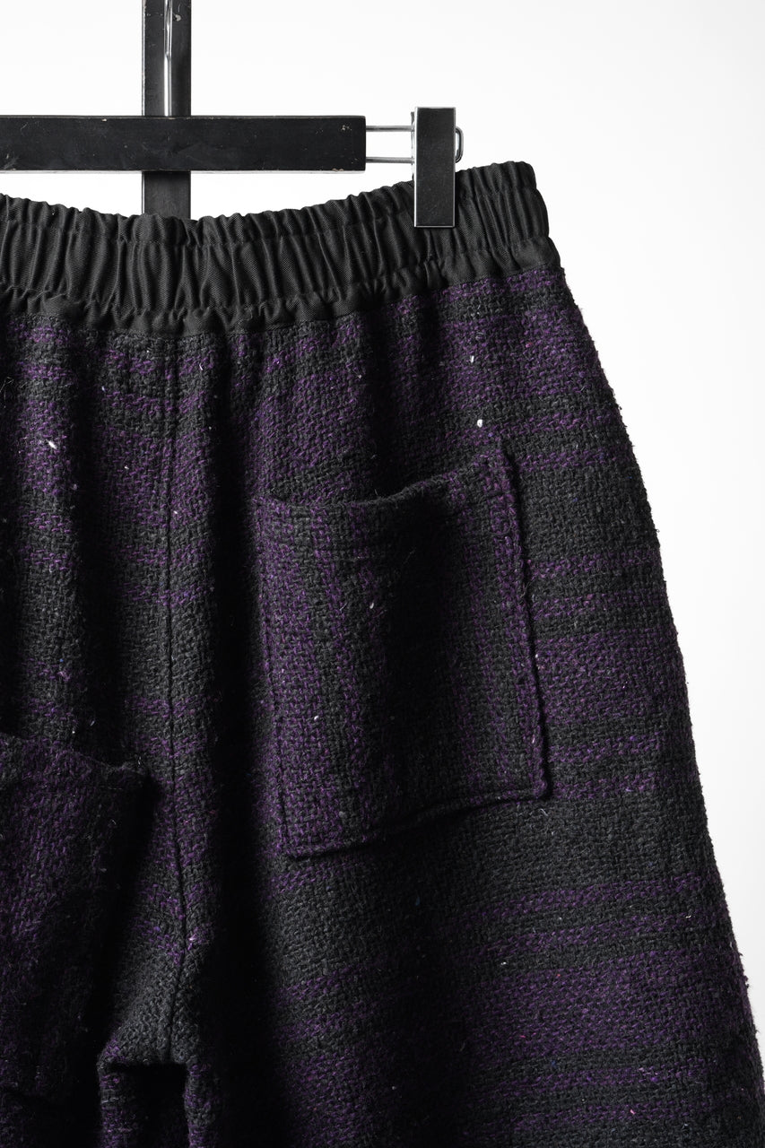 Load image into Gallery viewer, CHANGES x LOOM exclusive REMAKE SHORTS / VINTAGE MEXICAN SURF RUG (MULTI #C)