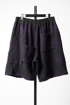 Load image into Gallery viewer, CHANGES x LOOM exclusive REMAKE SHORTS / VINTAGE MEXICAN SURF RUG (MULTI #C)