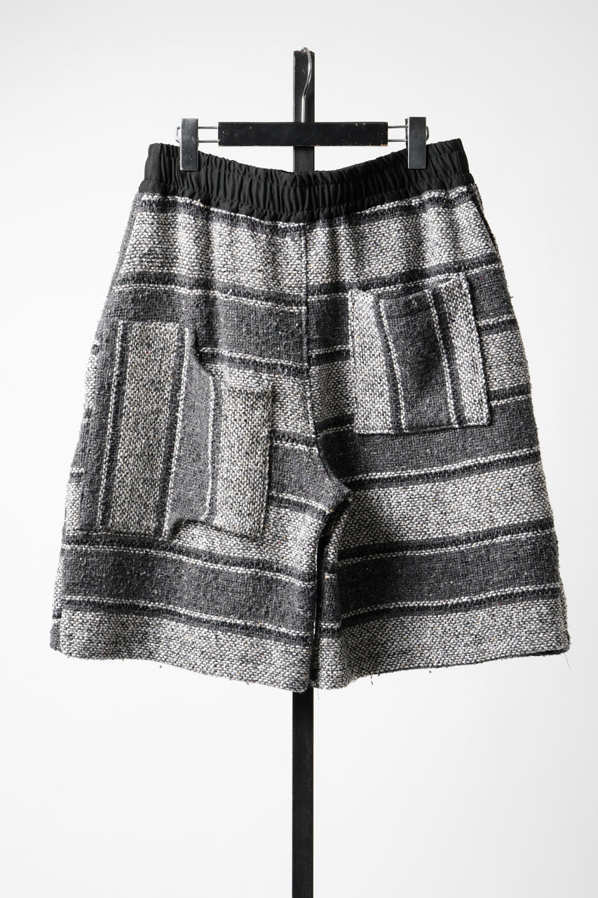 Load image into Gallery viewer, CHANGES x LOOM exclusive REMAKE SHORTS / VINTAGE MEXICAN SURF RUG (MULTI #D)