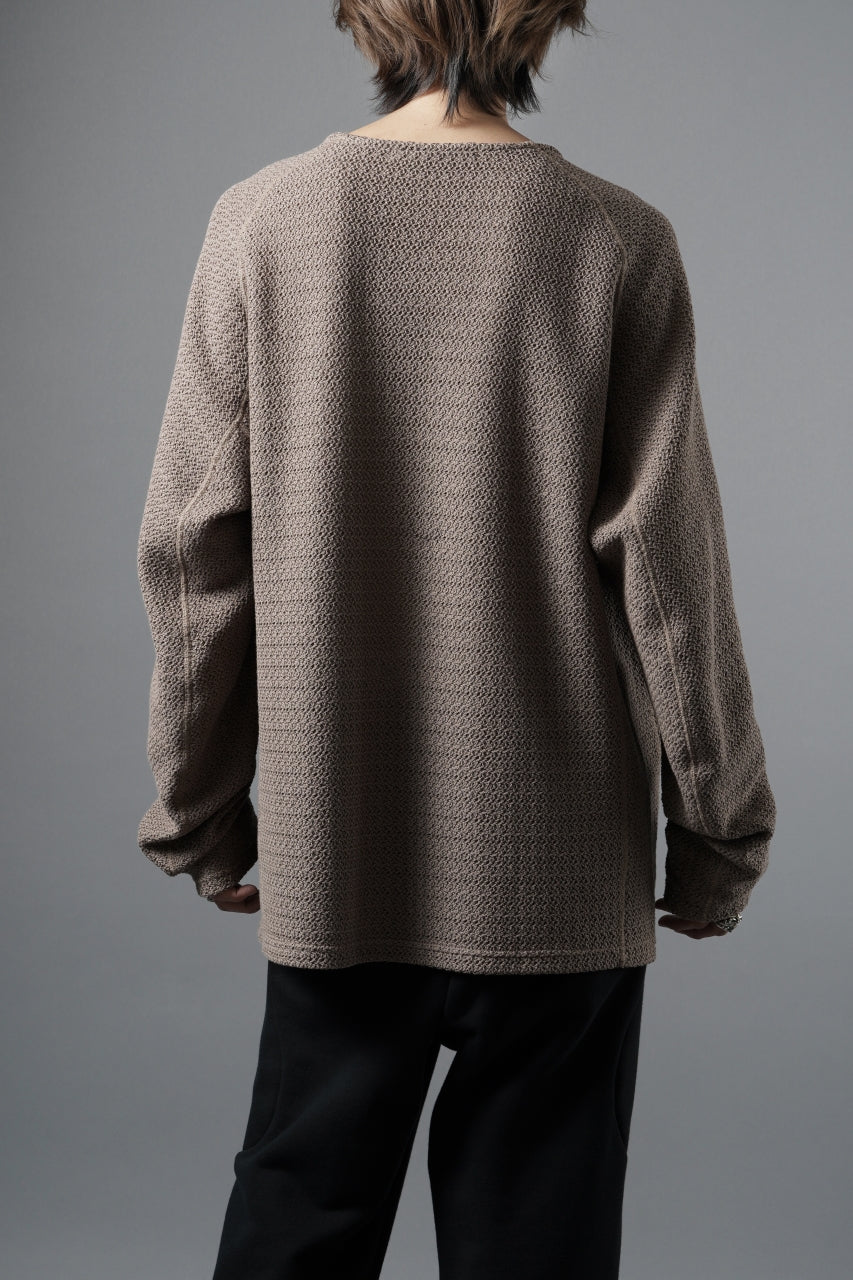 Load image into Gallery viewer, OPPOSE DUALITY ERGONOMIC LS T-SHIRTS / RUSSELL KNIT JERSEY (BEIGE)