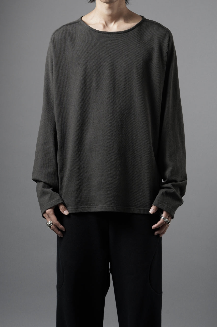 Load image into Gallery viewer, OPPOSE DUALITY ERGONOMIC LS T-SHIRTS / DRY COTTON JERSEY (GRAY)