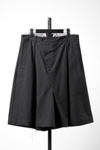 画像をギャラリービューアに読み込む, Professor.E BUTTON DRAFT SHORTS (BLACK)