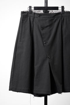 画像をギャラリービューアに読み込む, Professor.E BUTTON DRAFT SHORTS (BLACK)