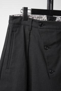 画像をギャラリービューアに読み込む, Professor.E BUTTON DRAFT SHORTS (BLACK)