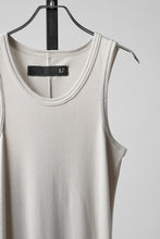 画像をギャラリービューアに読み込む, A.F ARTEFACT SKIN TANKTOP / COTTON RIB (LIGHT BEIGE)