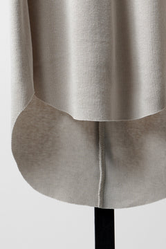 画像をギャラリービューアに読み込む, A.F ARTEFACT SKIN TANKTOP / COTTON RIB (LIGHT BEIGE)
