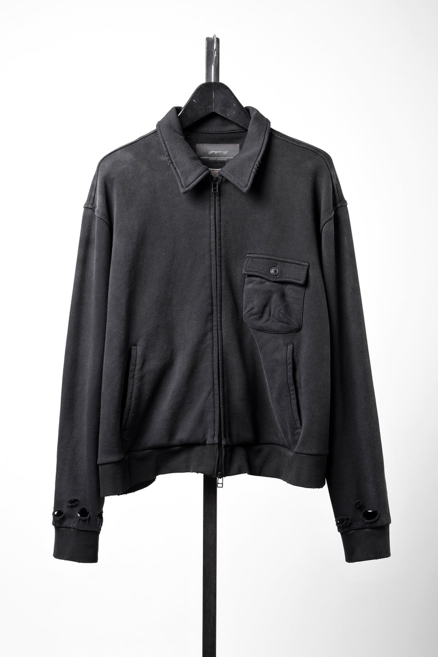 画像をギャラリービューアに読み込む, Professor.E AGED SINGLE POCKET JACKET (WASHED BLACK)