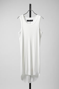 Load image into Gallery viewer, A.F ARTEFACT SKIN TANKTOP / COTTON RIB (WHITE)