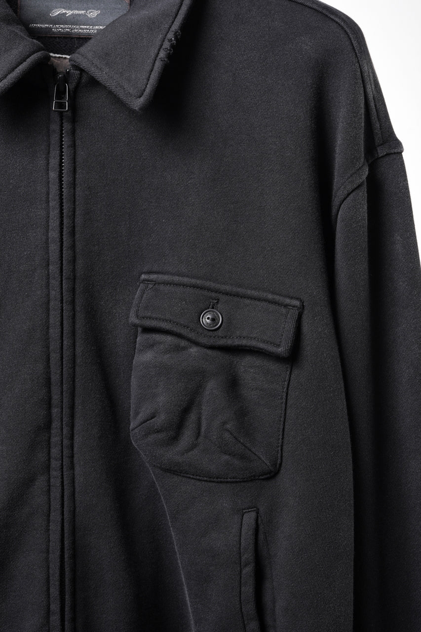 画像をギャラリービューアに読み込む, Professor.E AGED SINGLE POCKET JACKET (WASHED BLACK)