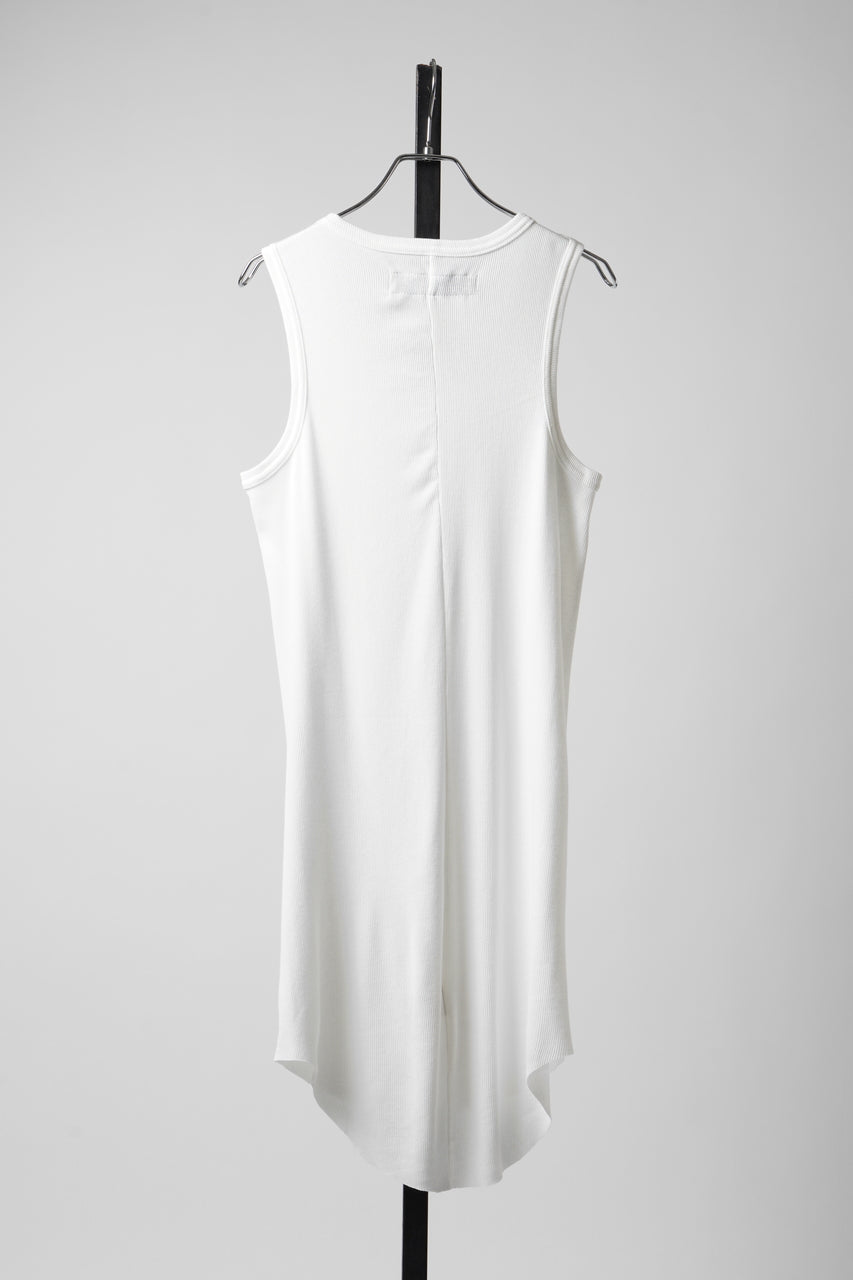 Load image into Gallery viewer, A.F ARTEFACT SKIN TANKTOP / COTTON RIB (WHITE)