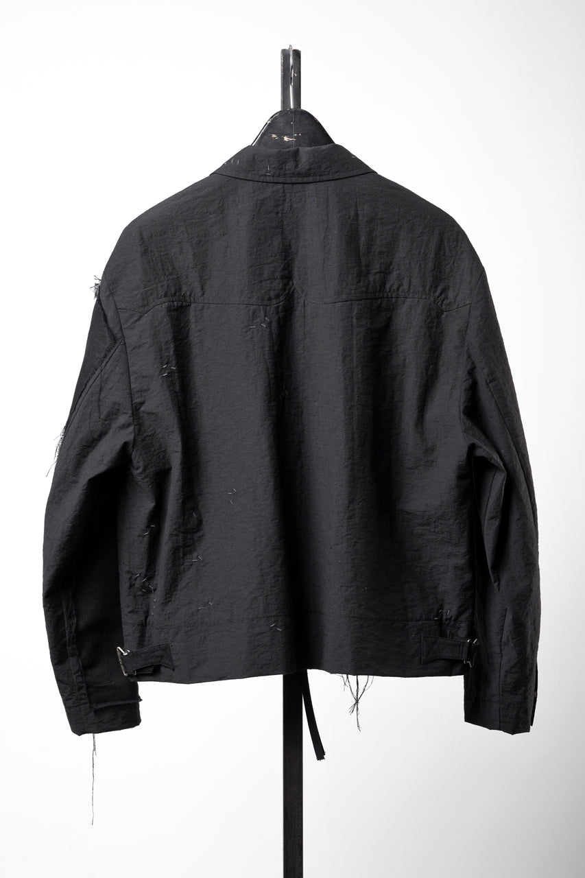 画像をギャラリービューアに読み込む, Professor.E DOTS COACH JACKET (BLACK)