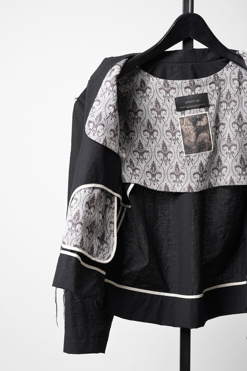 画像をギャラリービューアに読み込む, Professor.E DOTS COACH JACKET (BLACK)