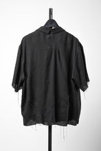 Load image into Gallery viewer, Professor.E CHECK SHORT SLEEVE SHIRT (BLACK)