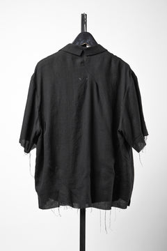 Load image into Gallery viewer, Professor.E CHECK SHORT SLEEVE SHIRT (BLACK)