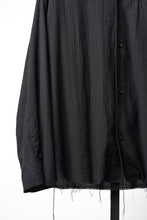 画像をギャラリービューアに読み込む, Professor.E EMBROIDERED SHIRT (BLACK)