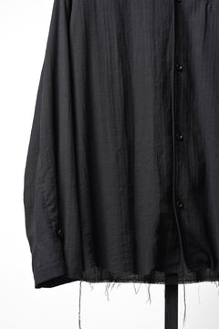 画像をギャラリービューアに読み込む, Professor.E EMBROIDERED SHIRT (BLACK)
