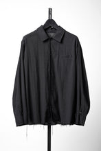 画像をギャラリービューアに読み込む, Professor.E EMBROIDERED SHIRT (BLACK)