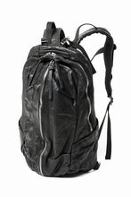 Load image into Gallery viewer, ISAMU KATAYAMA BACKLASH ITALY SHOULDER GARMENT-DYED BACKPACK (BLACK)