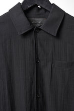 画像をギャラリービューアに読み込む, Professor.E EMBROIDERED SHIRT (BLACK)