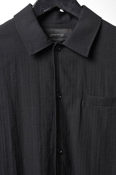 画像をギャラリービューアに読み込む, Professor.E EMBROIDERED SHIRT (BLACK)