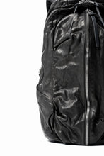 Load image into Gallery viewer, ISAMU KATAYAMA BACKLASH ITALY SHOULDER GARMENT-DYED BACKPACK (BLACK)