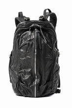Load image into Gallery viewer, ISAMU KATAYAMA BACKLASH ITALY SHOULDER GARMENT-DYED BACKPACK (BLACK)