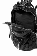 Load image into Gallery viewer, ISAMU KATAYAMA BACKLASH ITALY SHOULDER GARMENT-DYED BACKPACK (BLACK)