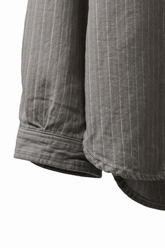 画像をギャラリービューアに読み込む, FULLCOUNT Herringbone Pencil Stripe Farmer Shirt (GRAY)