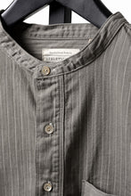 画像をギャラリービューアに読み込む, FULLCOUNT Herringbone Pencil Stripe Farmer Shirt (GRAY)