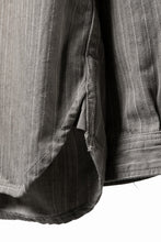 画像をギャラリービューアに読み込む, FULLCOUNT Herringbone Pencil Stripe Farmer Shirt (GRAY)