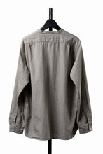 画像をギャラリービューアに読み込む, FULLCOUNT Herringbone Pencil Stripe Farmer Shirt (GRAY)